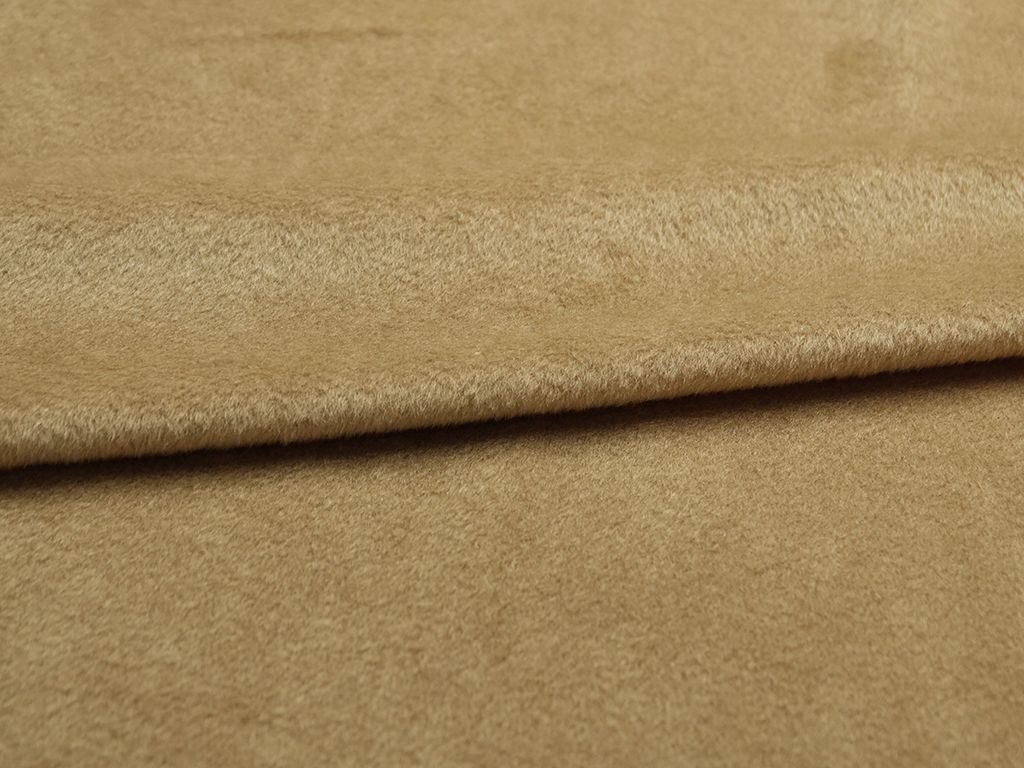 Приобрести Пальтовая ткань с коротким ворсом, цвет золотисто-песочный
