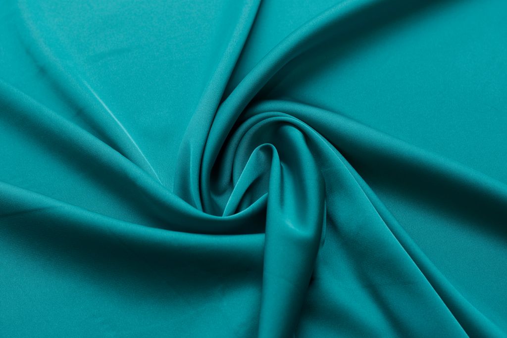 Искусственный шелк, цвет бирюзовыйизображение