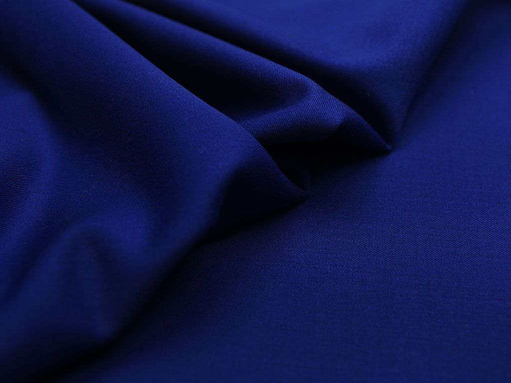 Приобрести Ткань костюмная, цвет: насыщенный средне-синий  цв.7