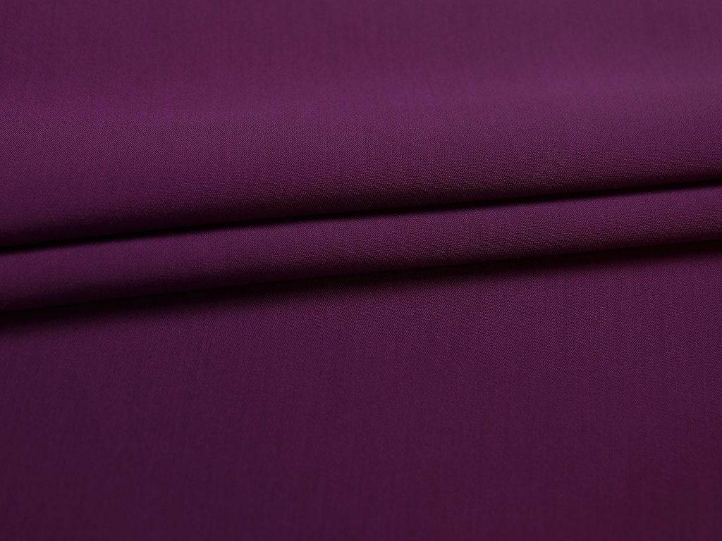 Приобрести Двухсторонняя костюмная ткань насыщенного фиолетового цвета