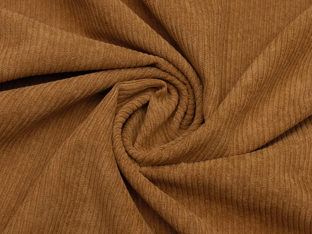 Вельвет в мелкий рубчик, "Осенний сад"изображение