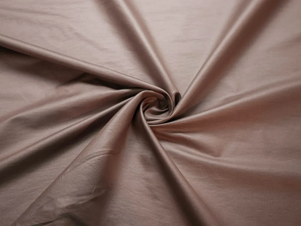 Костюмная ткань с виниловым покрытием , цвет какаоизображение