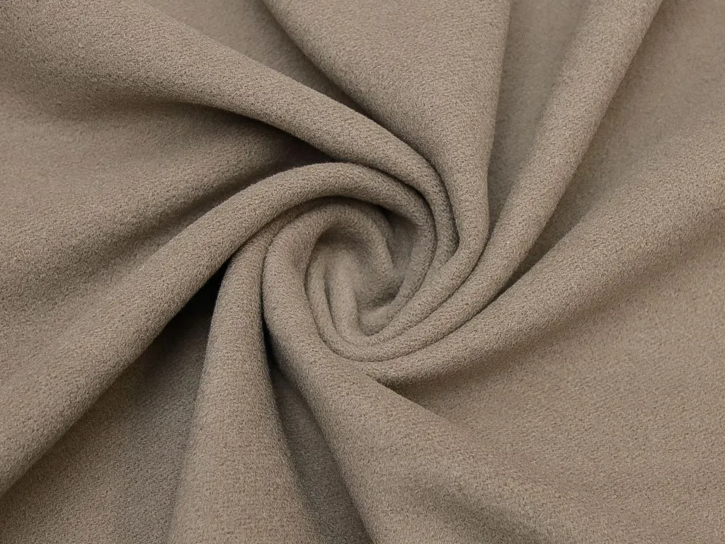 Пальтовая ткань, цвет "кофе с молоком"изображение