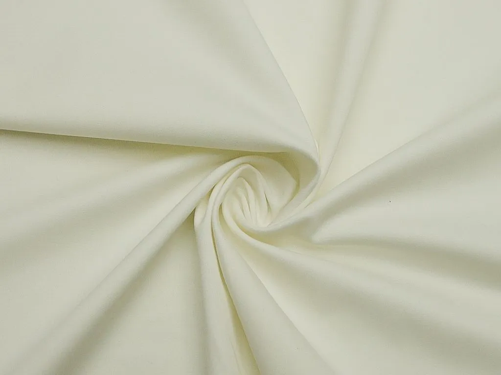 Однотонная костюмная ткань, цвет "Белая астра"изображение