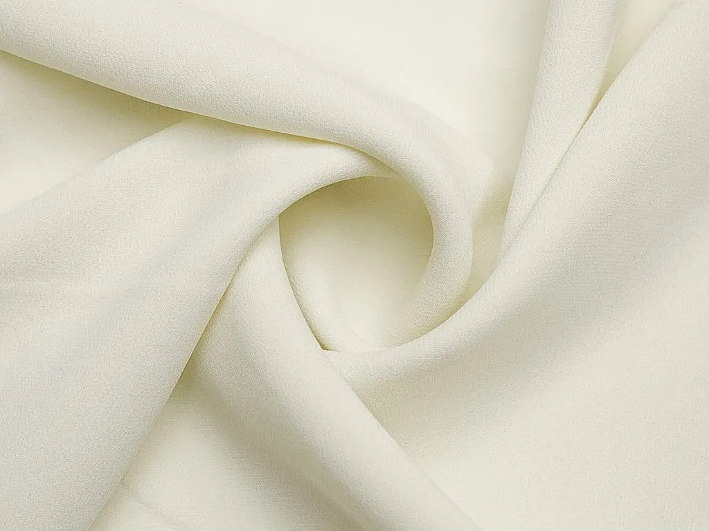 Приобрести Фактурная плательная ткань, в нежных кремовых тонах