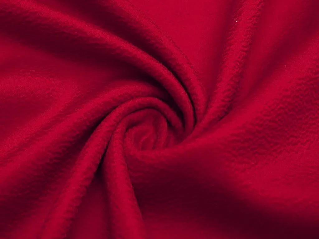 Приобрести Двухсторонняя пальтовая ткань, цвет красный