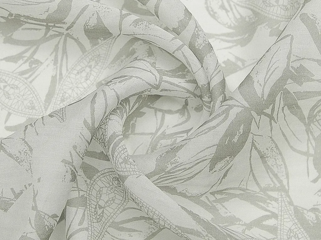 Блузочно-плательная ткань "В оттенках серого"изображение