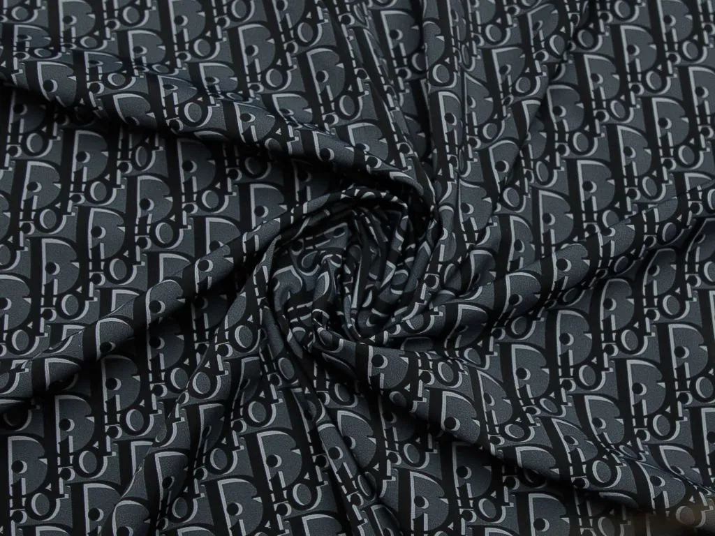 Бифлекс с надписями, цвет черно-серыйизображение