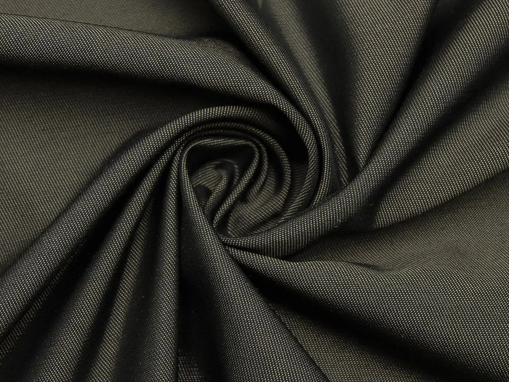 Шерстяная костюмная ткань, в диагональную полоску, цвет "Чёрный кофе"фото Шерстяная костюмная ткань, в диагональную полоску, цвет "Чёрный кофе"изображение