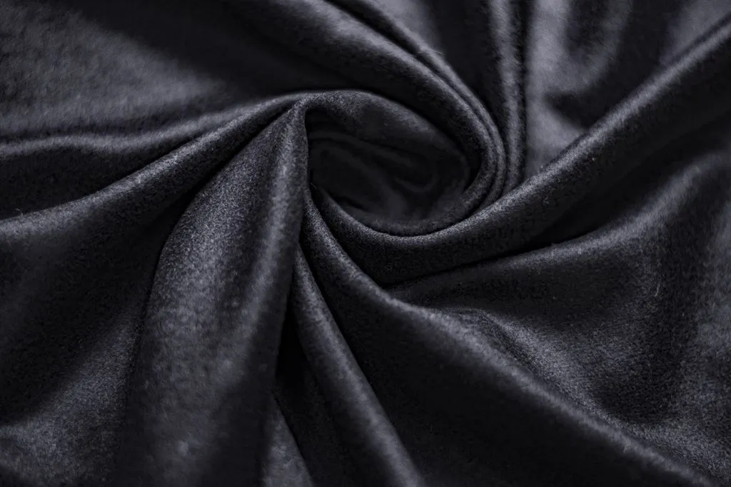Пальтовая ткань с кашемиром, цвет темно-синийизображение